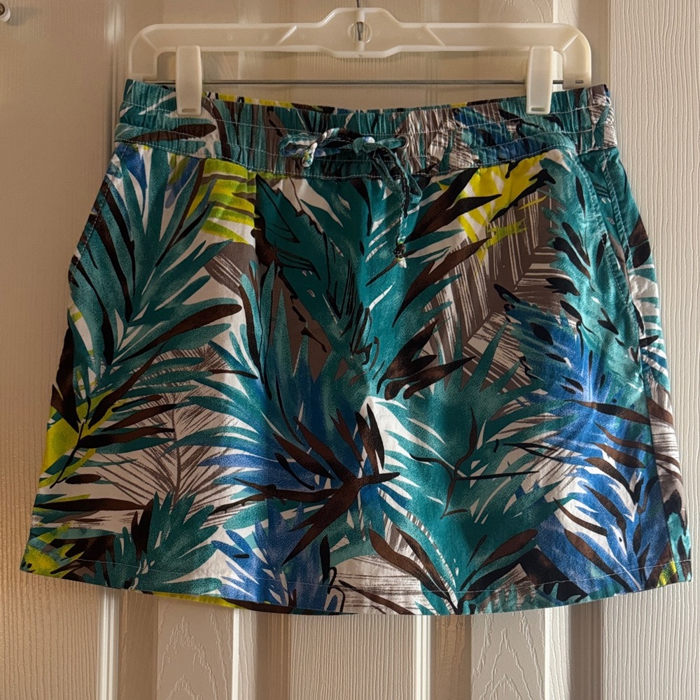 Baccini Tropical Print Skort – Size 6